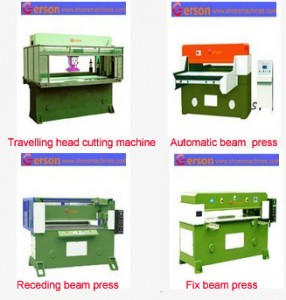 Multiple layers die cutting machine