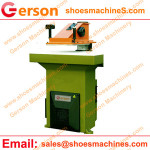 Leather pattern cutting machine