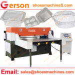 Clamshell packaging die cutting machine