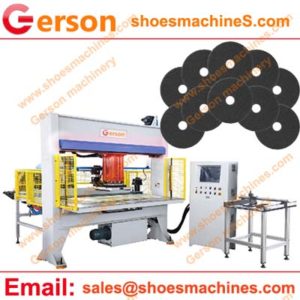 floor stripping pad cutting machine