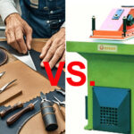 Hand Cutting vs. Clicker Press: A Leatherworker's Dilemma