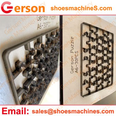 A6 30pcs Pieces jigsaw Puzzle cutting die tool mold